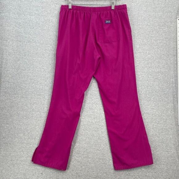 Cherokee Workwear Scrub Bottoms Womens Small Hot Pink Medical Nursing Healthcare - Picture 4 of 13